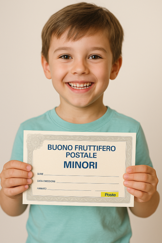Buoni postali per minori